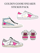 Load image into Gallery viewer, Golden Goose Sneaker Sticker Pack
