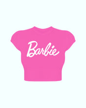 Load image into Gallery viewer, LIMITED EDITION BARBIE BABY TEE MAGENTA
