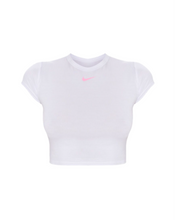 Load image into Gallery viewer, SWOOSH BABY TEE- WHITE
