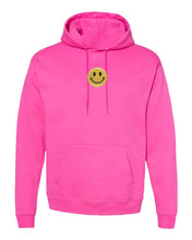 Load image into Gallery viewer, GOLD SMILEY FACE HOODIE
