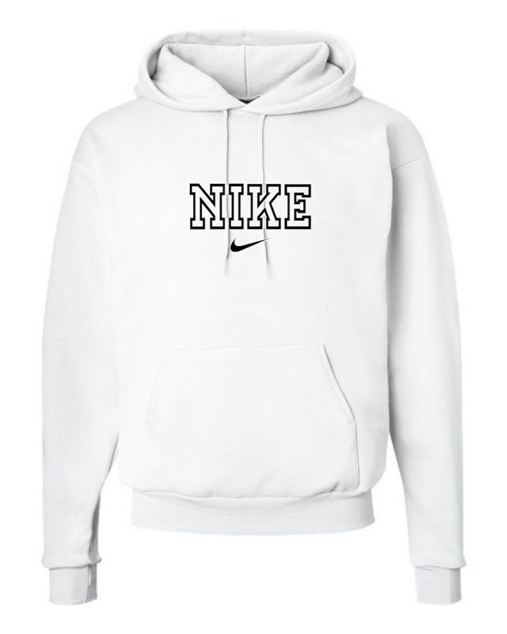 Nike Swoosh White Nike Sweater Vintage VINTAGE NIKE HOODIE