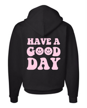 Load image into Gallery viewer, GOOD DAY BLACK HOODIE
