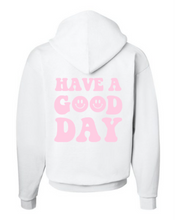 Load image into Gallery viewer, GOOD DAY WHITE HOODIE
