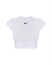Load image into Gallery viewer, SWOOSH BABY TEE- WHITE
