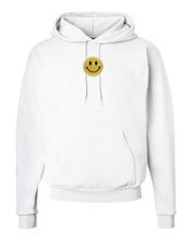 Load image into Gallery viewer, GOLD SMILEY FACE HOODIE
